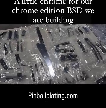 Some of the Bram Stokers Dracula chrome is done for our over the top HRA Chrome Edition BSD build. Looking. Forward to seeing it start to come together! See us at pinballplating.com for all that pinball chrome! #pinball #arcade #chrome #plating #nashville #tennessee #hotrodarcade #hra #repair #bsd #dracula #williams #bally #wpc | Hot Rod Arcade | Facebook