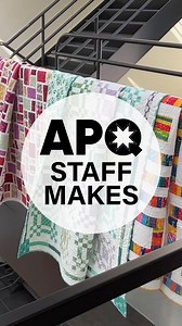 108K views · 1.7K reactions | We're back with another Staff Makes video! Here are four more quilts our staffers have made from patterns in our magazines. Find photos and all the details on patterns we used and where you can find them on AllPeopleQuilt.com by searching “Staff Makes”. | American Patchwork & Quilting | Facebook
