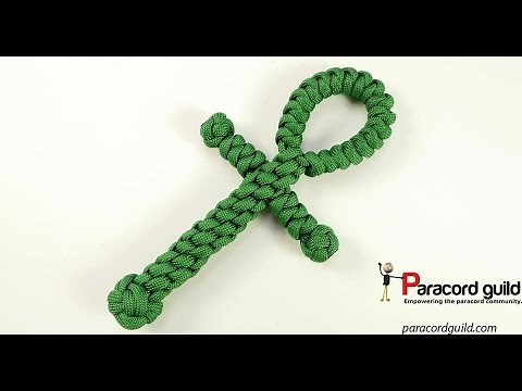 Paracord Egyptian ankh