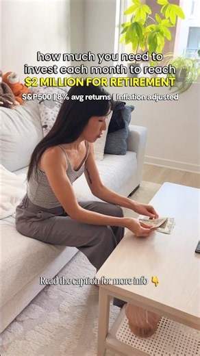 This is how much you need to invest each month if you want to retire with $2 million