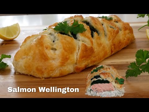 How to Make the Most Delicious Salmon Wellington | Easy Gourmet Recipe