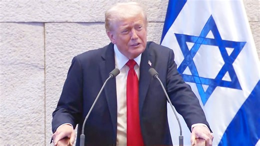 Trump beschwört bei Knesset-Rede "historischen Sonnenaufgang"