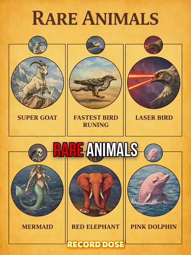 Discover the Rarest Animals in the World