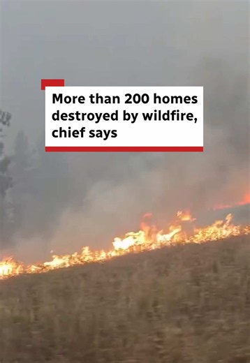 Okanagan Indian Band Chief Dan Wilson says that more than 200 homes have been destroyed west of Vernon due to a wildfire, with fires across B.C. causing thousands of residents to flee their homes. Officials warned that