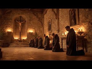 Gregorian Chants for Peace and Mercy | Benedictine Monks Kneeling in Prayer