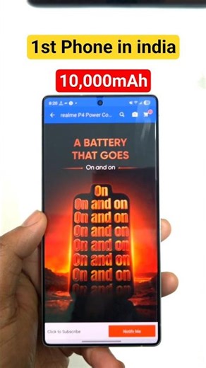 Realme 10,000mah Battery Phone in India 🚀🚀🔥🔥🔥