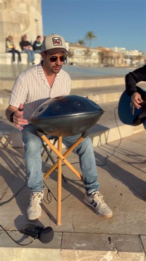 20 seconds of “La Musa”💃🏾#lamusa #handpan #edm #mallorca #MallorcaVibes #mallorcaisland #setsun