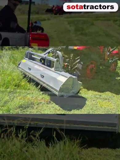 AGMAX Flail Mower with Hydraulic Side Shift