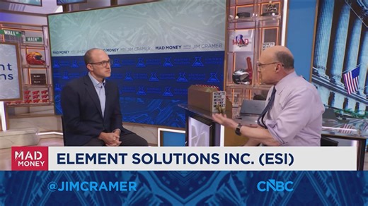 Element Solutions CEO Benjamin Gliklich sits down with Jim Cramer