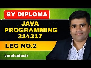 Java Programming K Scheme | Java Programming K Scheme MSBTE | Java Programming K Scheme | Lec 2