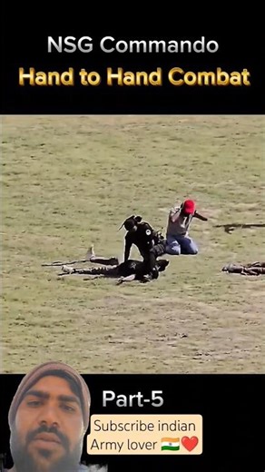 NSG Commando Fight🇮🇳 Hand to Hand Combat 🇮🇳 #nsg #nsgcommando #paracommando #army #sf #training #fyp