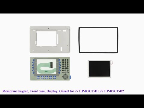 2711P-K7C15B1 2711P-K7C15B2 Plastic Case, Membrane keypad, LCD screen for PanelView Plus 700