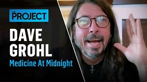 33K views · 582 reactions | Legendary rockstar Dave Grohl on the surprising new sounds featured on the latest Foo Fighters album, the hilarious story behind his daughter's vocals, and why being challenged by a 10-year-old drumming prodigy spurred him on to finally release, 'Medicine At Midnight'. | The Project | Facebook