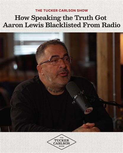 How Speaking the Truth Got Aaron Lewis Blacklisted From Radio Watch the full episode at https://watchtcn.co/3Cx8I57 | Tucker Carlson Network