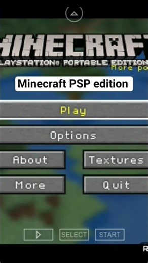 Minecraft PSP edition