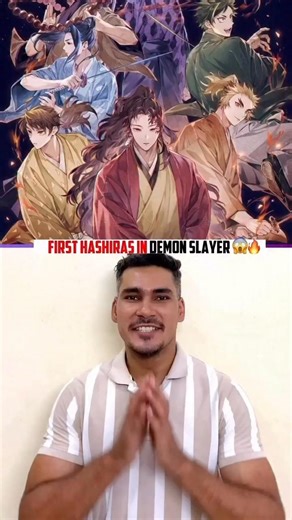 First Hashiras In Demon slayer 🔥🤯 #demonslayer #animeshorts