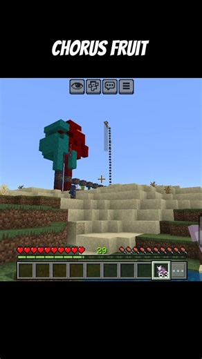 Chorus Fruit #minecraft #shorts