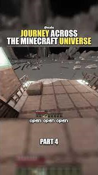 I Crossed the Entire Universe in Minecraft (at 1:1 Scale)