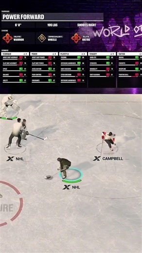 META Power Forward Build #nhl26 #hockey #gaming