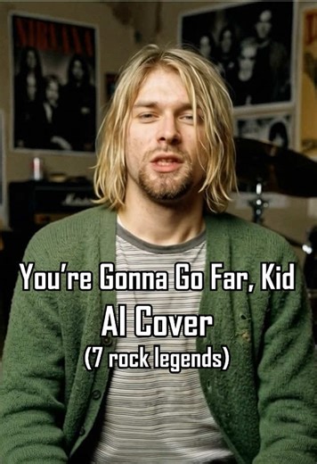 You’re Gonna Go Far, Kid - song cover with Kurt Cobain, Billie Joe Armstrong, James Hetfield, Ozzy Osbourne, Freddie Mercury, Axl Rose, and Chester Bennington #songcover #kurtcobain #billiejoearmstrong #linkinpark #chesterbennington