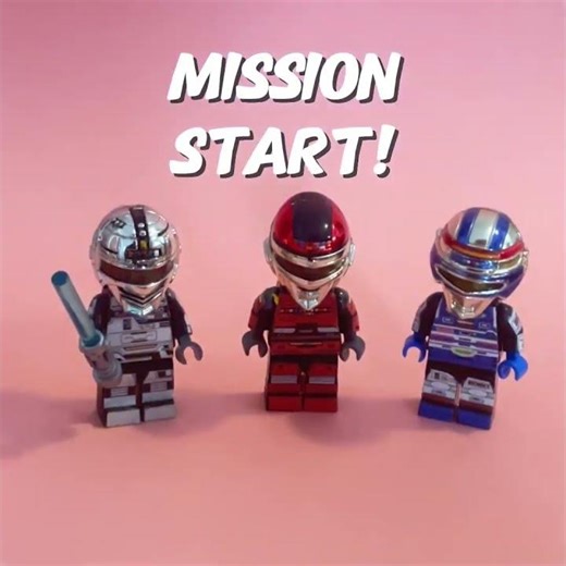 LEGO custom Space Sheriff Gavan .⬜️Gavan 🟥Sharivan🟦Shaider #宇宙刑事ギャバン #lego