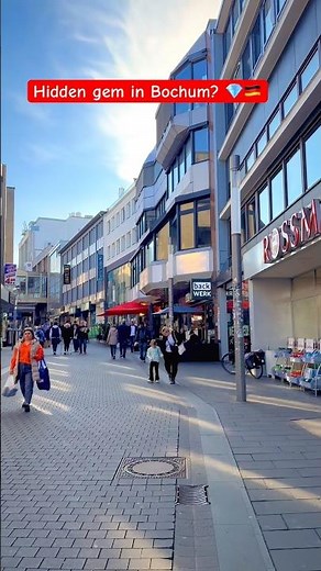 🔥Exploring Bochum City Center, Germany 🇩🇪✨