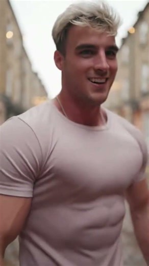 Man grows muscles #ai #ai #tf #bodyswap #transformation #muscletf #muscle #musclemorph