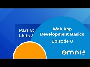 Lists & Rows: Episode 8 of the series Web App Development Basics with Omnis Studio