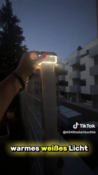 Solarleuchten für Stabzäune – einfach und kabellos!