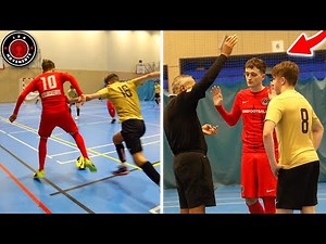 I Played in a PRO FUTSAL MATCH & There Was A LOT OF GOALS! (Football Skills)