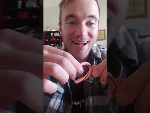 How to open / remove a candy cane wrapper without breaking it