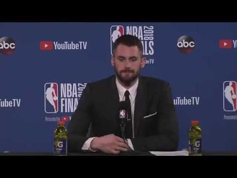 Kevin Love Postgame Interview | Cavaliers vs Warriors NBA Finals Game 1