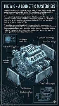 The Bugatti W16: Engineering the World’s Most Powerful Engine