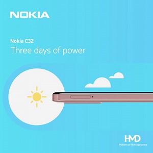 2.3K views · 575 reactions | Power through your days with ease with the Nokia C32. Equipped with the latest AI-powered battery saving features, enjoy up to 3 days of continuous use without worrying about charging. Check out the latest Nokia phones here https://go.hmd.com/cpk #HMD #Nokiaphones #MakersofNokiaphones | HMD | Facebook
