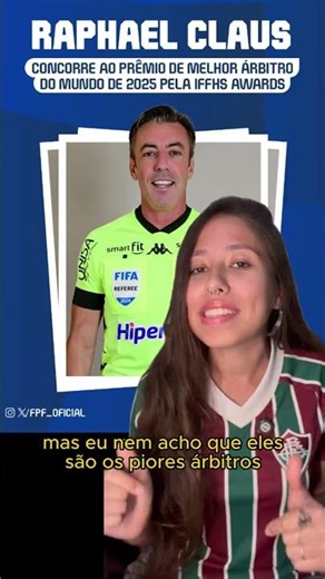 CLAUS AND SAMPAIO AMONG THE BEST IN THE WORLD? #football #humor #arbitration