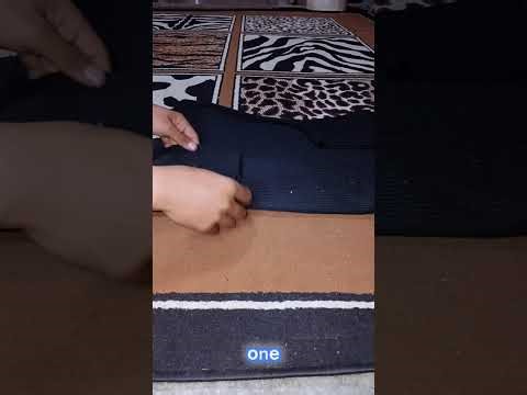 How To fold clothes into small packages✨