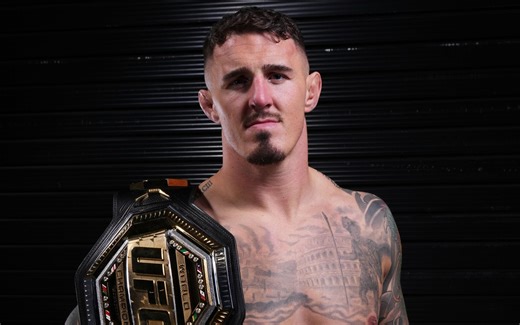 "Alex will KO you in 1st round” - Fans react as Tom Aspinall returns to training after eye surgeries