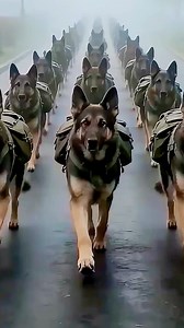 Police dogs, loyal friends #LoyalGuardians #GuardTeam #mankind | Amazing post