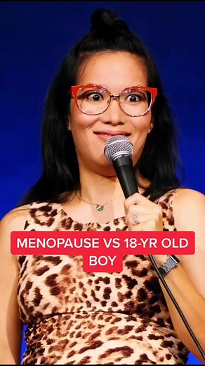Menopause vs 18 year old boy @aliwong #Standup #standupcomedy #fun #funny #talkshow #jokes #jokesonyou #comedyreels #comedy #comedian #laugh #laughter | The Corner Comedy Network