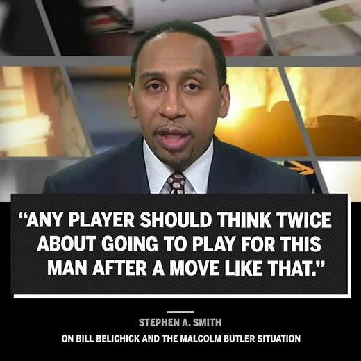 77K views · 578 reactions | Stephen A. Smith doesn't buy the Butler Super Bowl benching story. | ESPN First Take | Facebook
