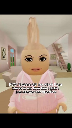 i'm so done, dora 🥰 #floptok #funny #relatable #robloxfyp #fyp | dora the explorer