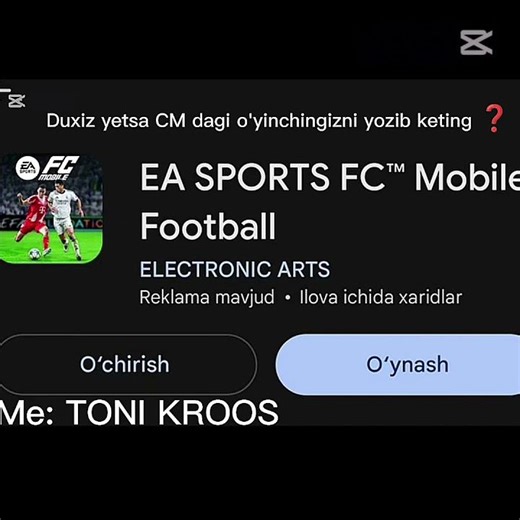 Duxiz yetsa CM dagi o'yinchingizni yozib keting❓ #fcmobile #fifamobile #fc26