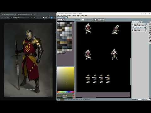 How to Quickly Change Color of Sprite Sheet in Aseprite
