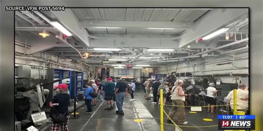 VFW members tour the LST-325 in Alton