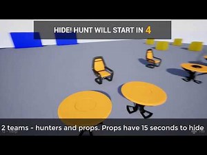 PROP HUNT - UE4 Prop Hunt (Hide and Seek) Multiplayer Template