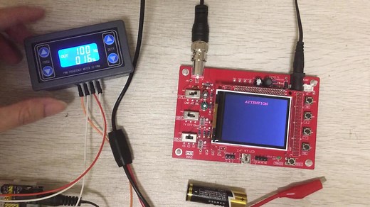 DSO138迷你示波器，入门级示波器，按键介绍