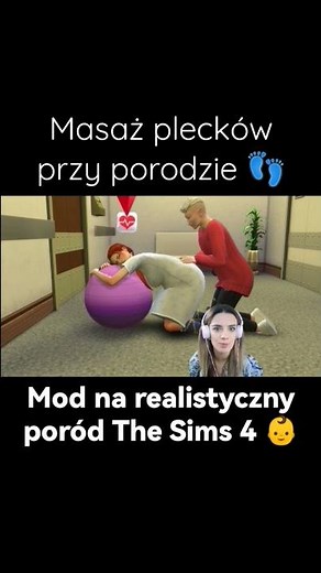 Mod na realistyczny poród The Sims 4 #thesims4 #ts4 #sims4 #sims4cc #sims3 #sims #ts4 #sims4mods