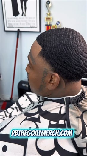 Poppy Blasted on Instagram: "360 Wave Haircut / Shape up! I’m wolfing like crazy right now but my hair is so trained that it lays down which gives the illusion as if I’m not! Only real ELITE BARBER knows how hard it is to shape up WOLFS.. from the blend to the line up etc it ain’t easy so I give props to the barbers that knows how to do so… Barber 💈 @antblendz__ #360waves #explore #explorepage #fyp #reels #haircut #barbershop #barber #pbthegoat"