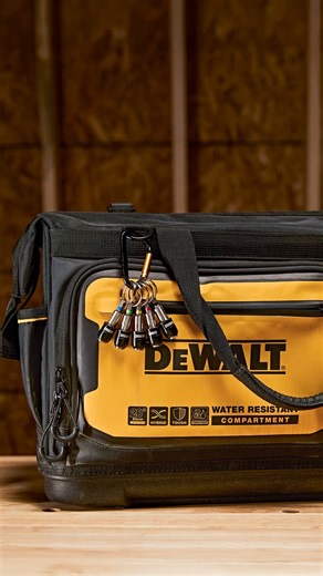The key to staying organized? New DEWALT® products. [NEW] Keyring Bit Holder Set - DWAFHLDKC5 #DEWALTTough #DEWALT | DEWALT