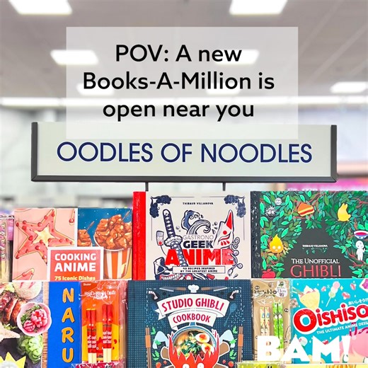 Books-A-Million is now open! Visit us at our new location at Village Shoppes at Gainesville. See you soon! | Books-A-Million